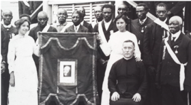 Jesuit Fr. Lynam with Catholic Knights of Belize c. 1910 – Best Places In The World To Retire – International Living